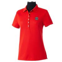 Ladies Callaway Ottoman Polo - Salsa