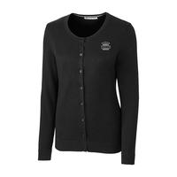 Ladies Cutter & Buck Lakemont Cardigan - Black