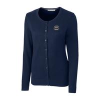 Ladies Cutter & Buck Lakemont Cardigan - Liberty Navy