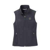 Ladies Core Soft Shell Vest - Battleship Grey