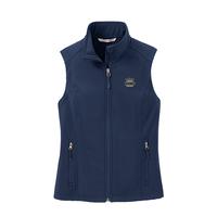 Ladies Core Soft Shell Vest - Dress Blue Navy