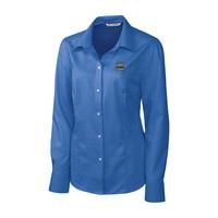 Cutter & Buck Ladies L/S Epic Easy Care Nailshead - French Blue