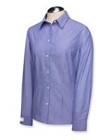 Cutter & Buck Ladies Epic Easy Care Pinstripe - French Blue