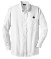 Red House® - Dobby Non-Iron Button-Down Shirt - White