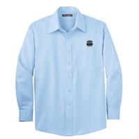 Men's Long Sleeve Non-Iron Twill Shirt - Sky Blue