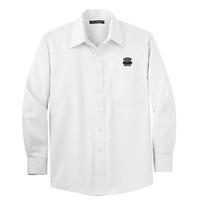 Men's Long Sleeve Non-Iron Twill Shirt - White